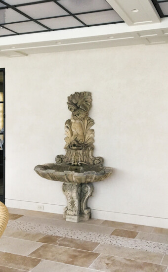 Concrete Water Feature
